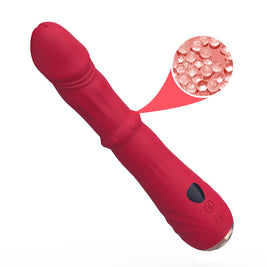Vibratore Punto A Termoregolabile Premium in Silicone Rosso - immagine 6
