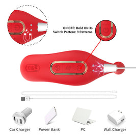 Vibratore Indossabile con Telecomando e Stimolatore Punto G - immagine 7