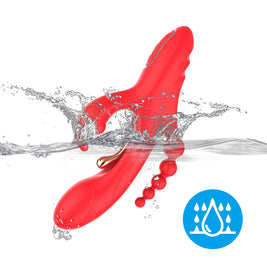 Vibratore Doppio in Silicone Premium Punto G e Clitoride - immagine 7