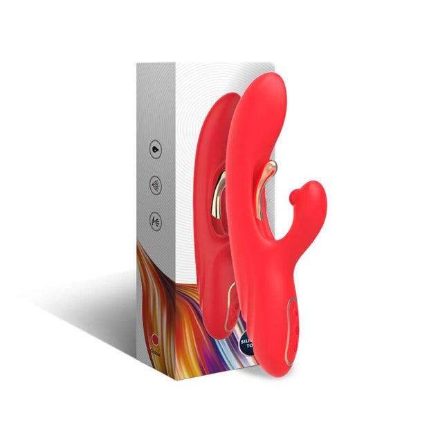 Vibratore Doppio Stimolatore Punto G con Lingua Oscillante Premium