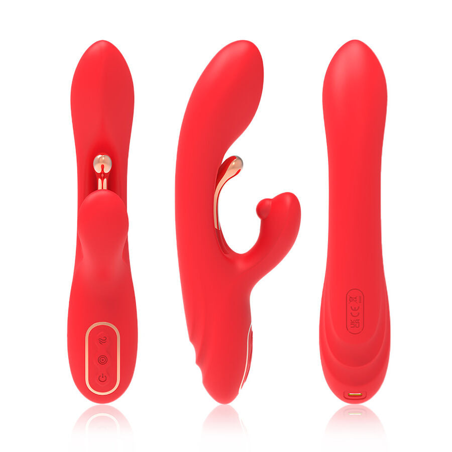 Vibratore Doppio Stimolatore Punto G con Lingua Oscillante Premium - immagine 4