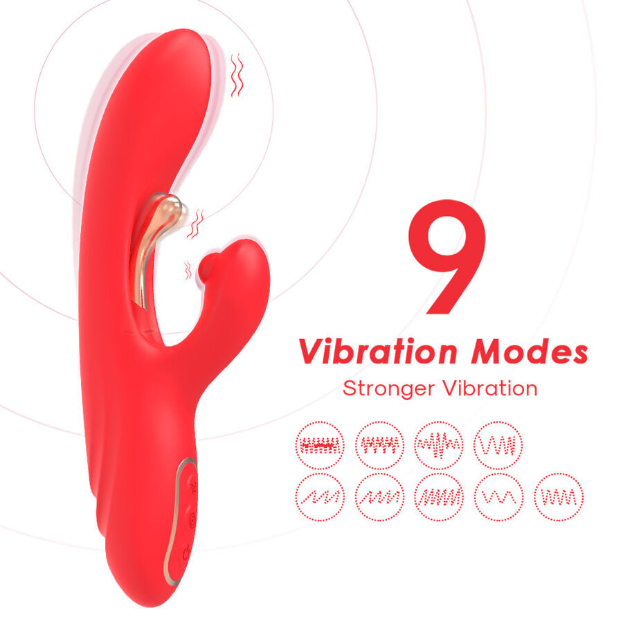 Vibratore Doppio Stimolatore Punto G con Lingua Oscillante Premium - immagine 3