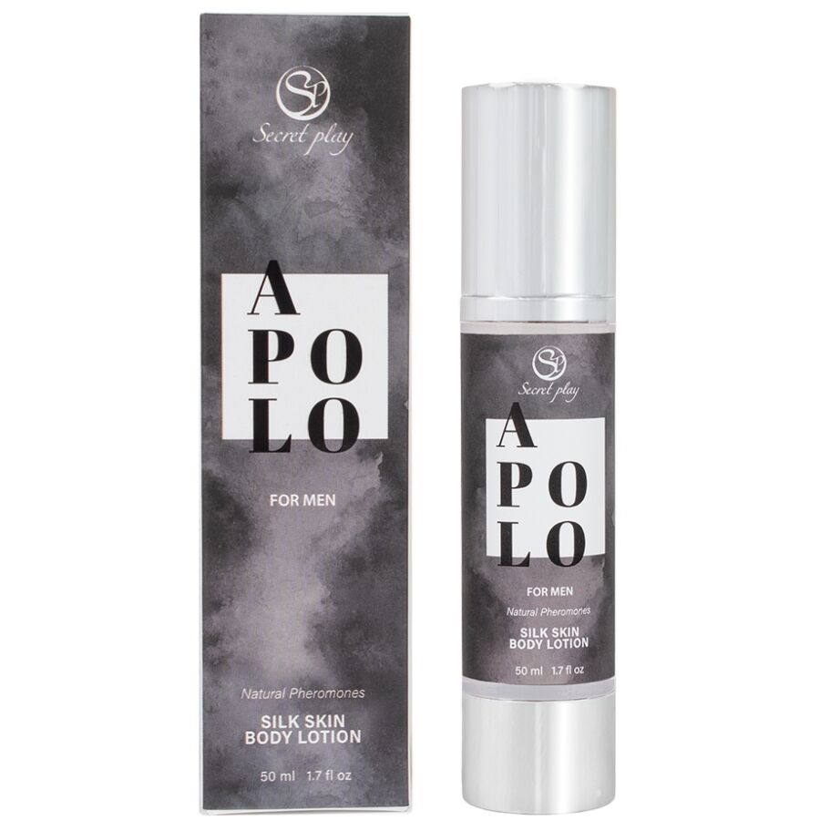 SecretPlay Apolo Silk Lozione Corpo Uomo 50ml Body-Safe