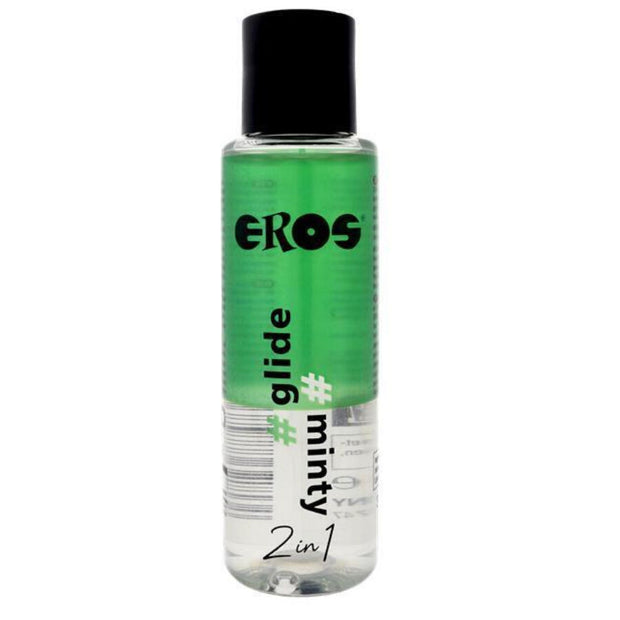 Eros 2 in 1 Glide Minty Lubrificante al Silicone Effetto Fresco 100ml
