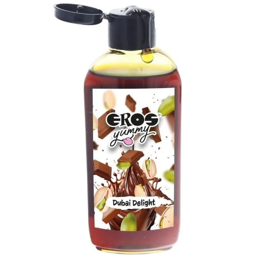 Eros Yummy Dubai Delight Lubrificante Aromatizzato Pistacchio e Cioccolato 100ml