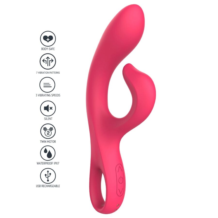 Xocoon Vibratore Punto G Ergonomico in Silicone Fucsia Premium - immagine 6