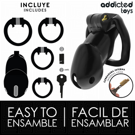 ADDICTED TOYS LOCKED - MINDNIGHT CELL GABBIA PER PENE TAGLIA L