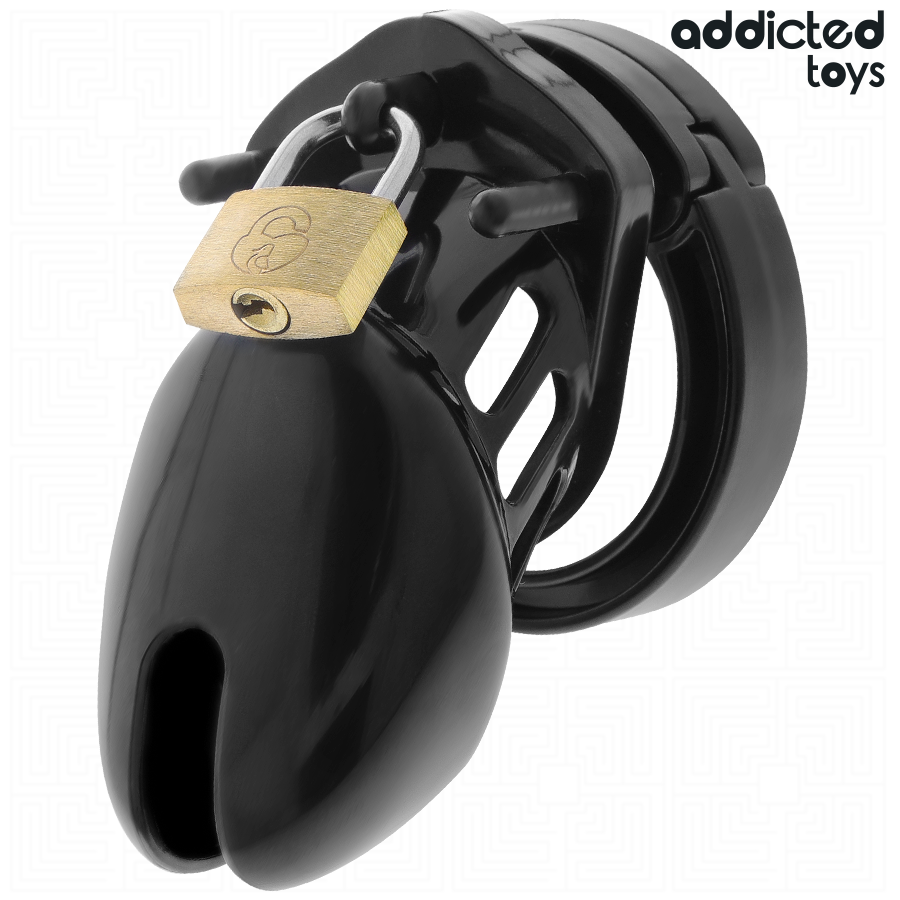 ADDICTED TOYS LOCKED - GABBIA PER PENE OBSIDIAN HOLD TAGLIA S