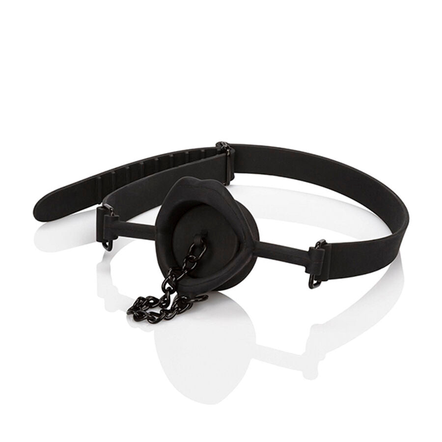 CALEXOTICS - SCANDAL BAFFO CON TAPPO IN SILICONE NERO