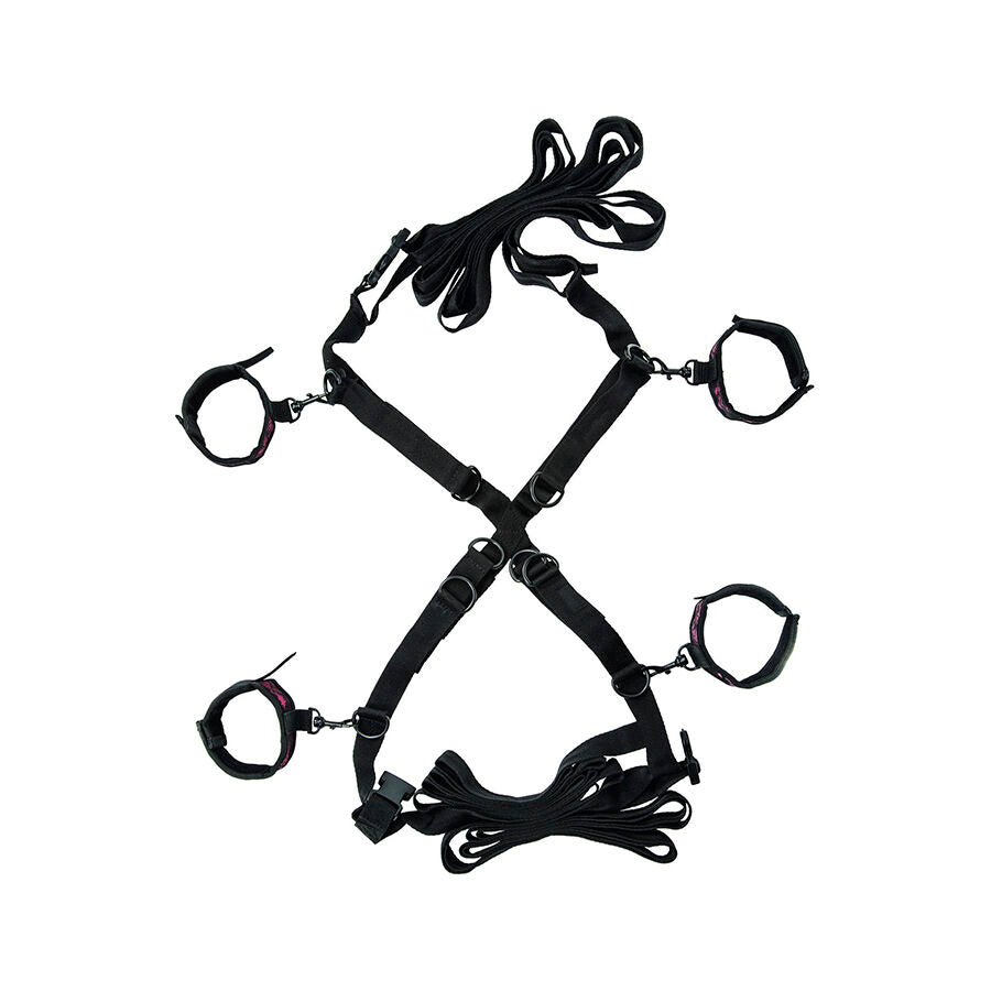 CALEXOTICS - SCANDAL SET DI CRAVATTE DA LETTO INCROCIATE