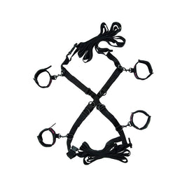 CALEXOTICS - SCANDAL SET DI CRAVATTE DA LETTO INCROCIATE