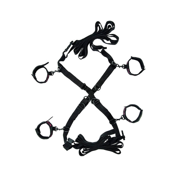 CALEXOTICS - SCANDAL SET DI CRAVATTE DA LETTO INCROCIATE