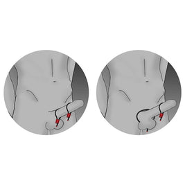 ELECTRASTIM - PRESTIGE ELECTRA LOOPS ANELLI PER IL PENE REGOLABILI NERI