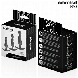 ADDICTED TOYS - SET DI 3 TAPPI ANALI MODELLO 1