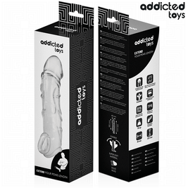 ADDICTED TOYS - ESTENSIONE PENE TRASPARENTE 27 CM