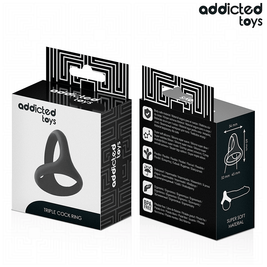 ADDICTED TOYS - ANELLO PER PENE TRIPLO SPESSO