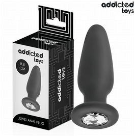 ADDICTED TOYS - PLUG ANALE CON GIOIELLO TAGLIA S 8,8 CM