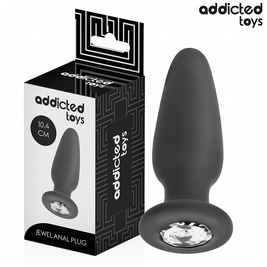 ADDICTED TOYS - PLUG ANALE CON GIOIELLO TAGLIA M 10,4 CM