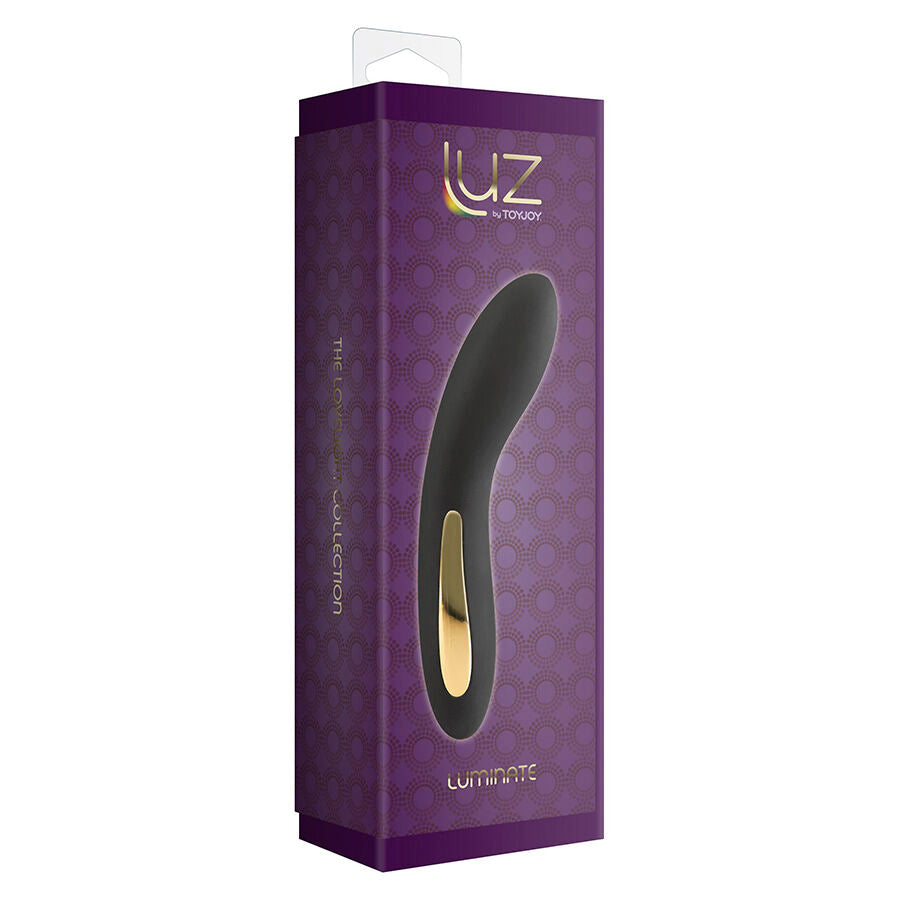 Toyjoy Vibratore Hi-Tech Luminoso Nero in Silicone Premium - immagine 5