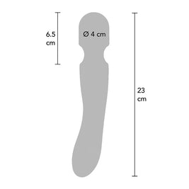 Toyjoy Zenith Light Wand Massaggiatore Premium in Nero - immagine 3