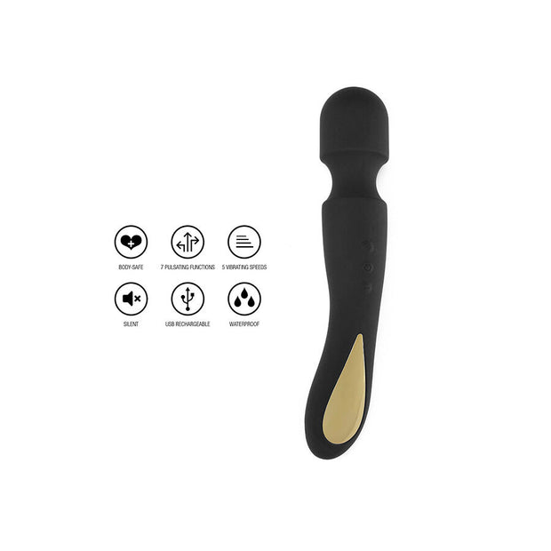 Toyjoy Zenith Light Wand Massaggiatore Premium in Nero - immagine 2