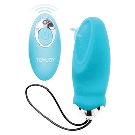 Toyjoy Happiness Vibratore Ovetto con Telecomando Wireless Blu
