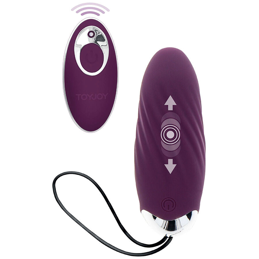 Toyjoy Felicità Knock Knock Vibratore Telecomando Viola Premium