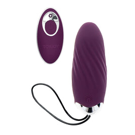 Toyjoy Felicità Knock Knock Vibratore Telecomando Viola Premium - immagine 5