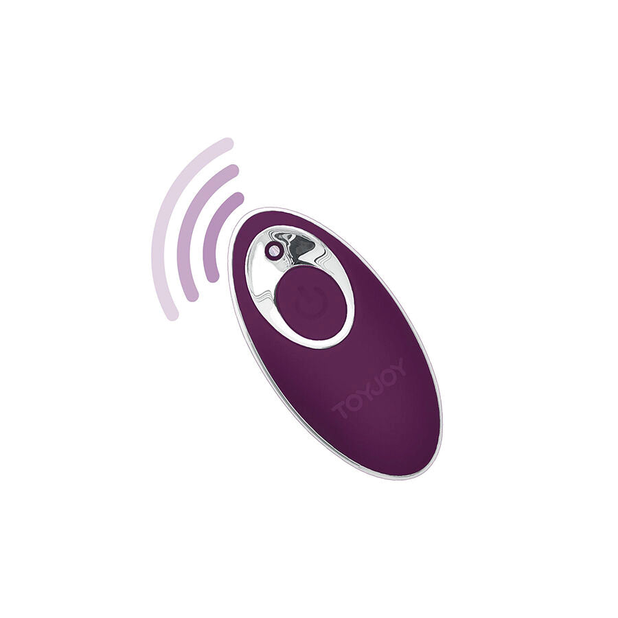 Toyjoy Felicità Knock Knock Vibratore Telecomando Viola Premium - immagine 3