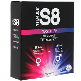 Stimul8 Together Kit Coppia Massaggio Intimo 2x30ml Premium
