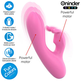 ONINDER CUTE - VIBRATORE CONIGLIETTO D'AMORE PER PUNTO G E CLITORIDE - APP GRATUITA IN TUTTO IL MONDO