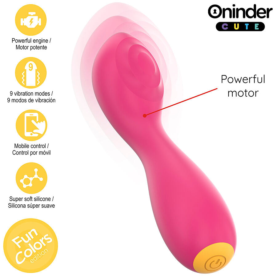 ONINDER CUTE - VIBRATORE PUNTO G LOVE BUDDY MASTER - APP GRATUITA IN TUTTO IL MONDO