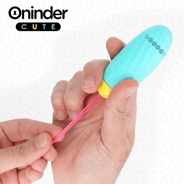 Oninder Cute Uovo Vibrante Premium in Silicone con App