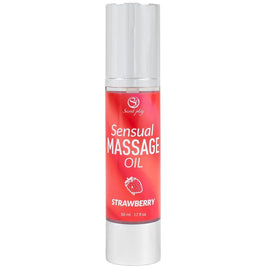 SecretPlay Olio per Massaggi alla Fragola Body-Safe 50ml