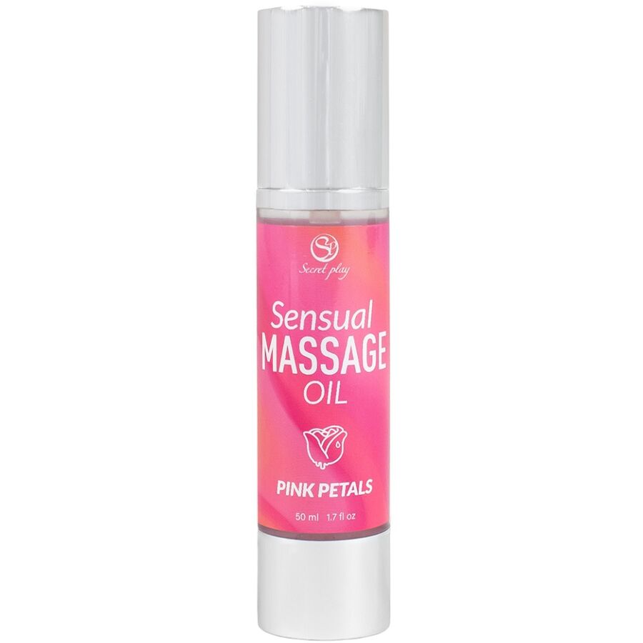 Olio per Massaggi ai Petali di Rosa SecretPlay Body-Safe