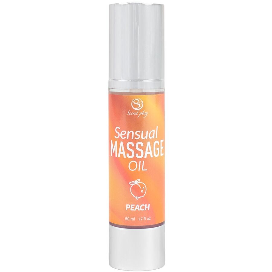 SecretPlay Olio per Massaggi alla Pesca Premium Body-Safe