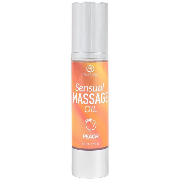 SecretPlay Olio per Massaggi alla Pesca Premium Body-Safe