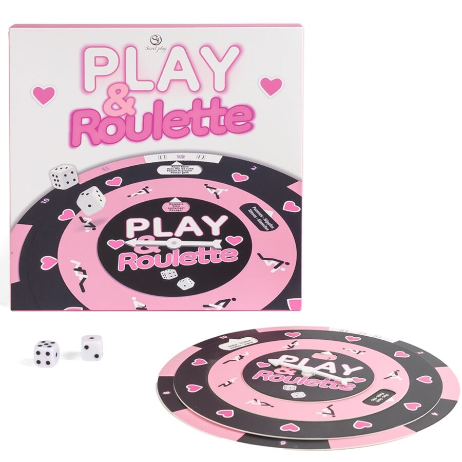 SecretPlay Gioco Dadi e Roulette Erotica per Coppia