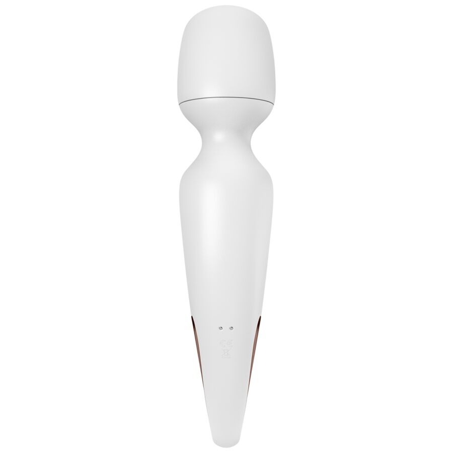 SATISFYER - BACCHETTA ERLAND MASSAGGIATORE VIBRANTE BIANCO
