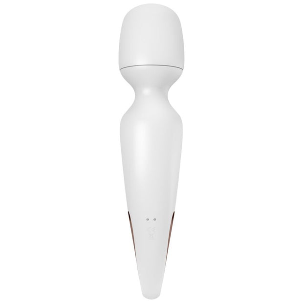 SATISFYER - BACCHETTA ERLAND MASSAGGIATORE VIBRANTE BIANCO