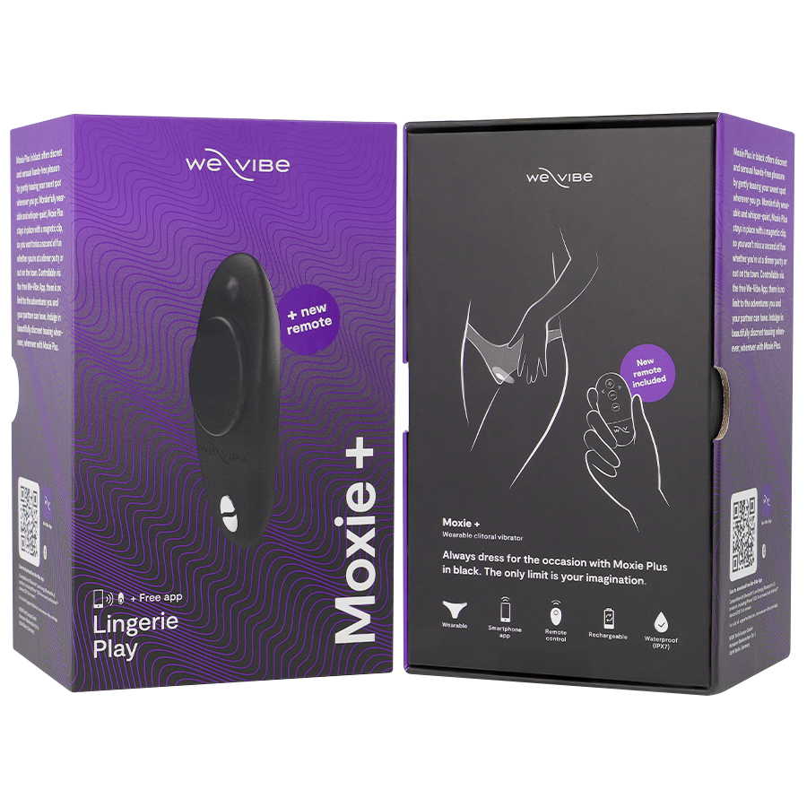 We-Vibe - Moxie + Vibratore Clitorideo Nero