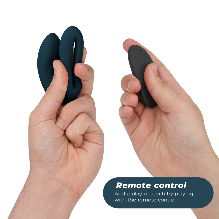 We-Vibe - Sync O Vibrador Flessibile Controllo Remoto Verde Oscuro