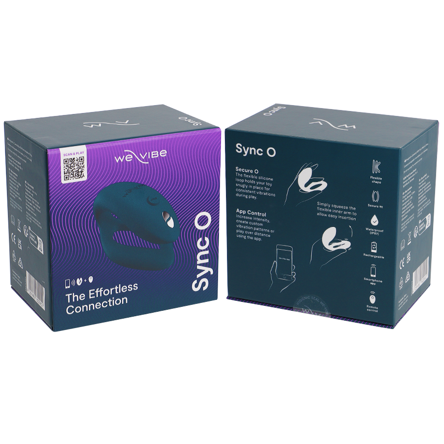 WE-VIBE - SYNC O VIBRATORE FLESSIBILE TELECOMANDO VIOLA