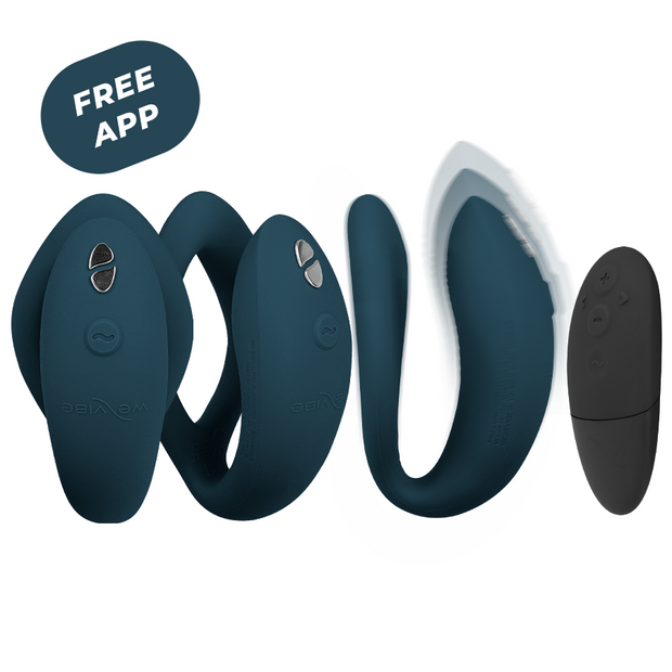 We-Vibe - Sync O Vibrador Flessibile Controllo Remoto Verde Oscuro