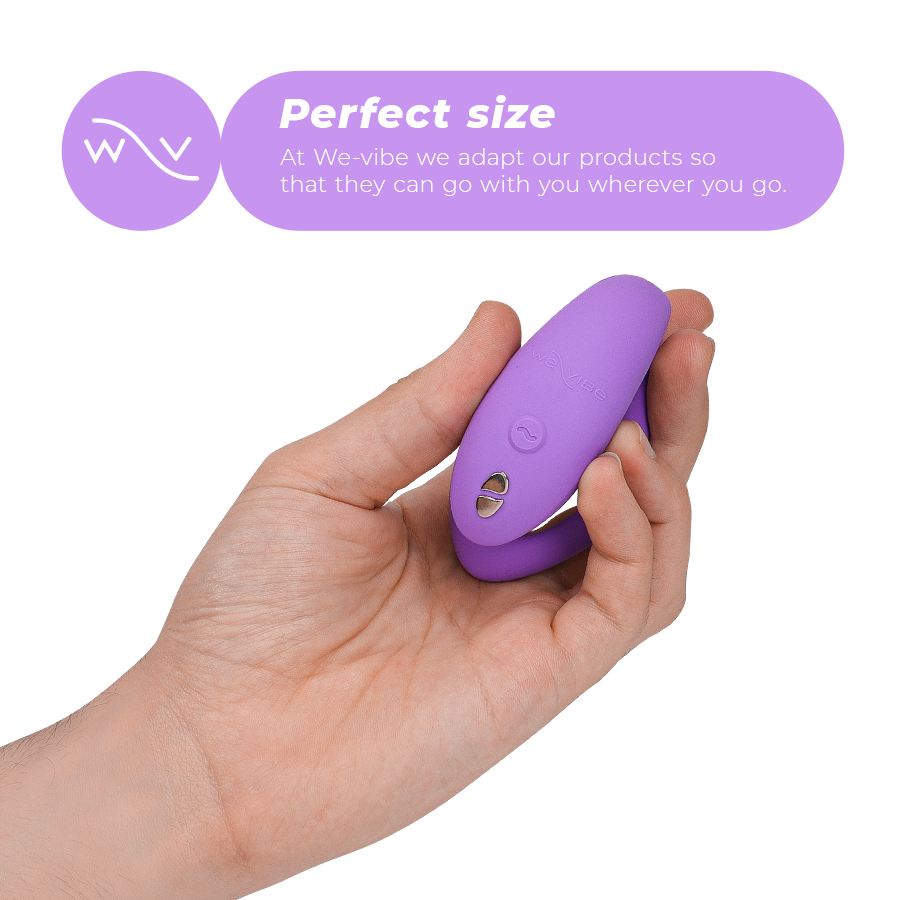 WE-VIBE - SYNC O VIBRATORE FLESSIBILE TELECOMANDO VIOLA