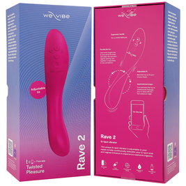 WE-VIBE - RAVE 2 VIBRATORE G-SPOT ROSA