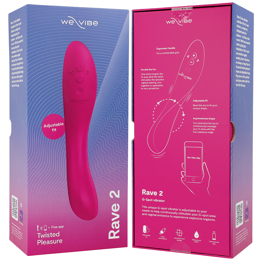 WE-VIBE - RAVE 2 VIBRATORE G-SPOT ROSA