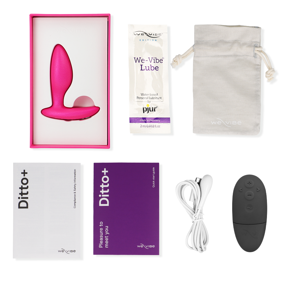 WE-VIBE - DITTO+ VIBRATORE PLUG ANALE NERO