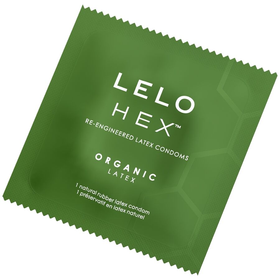 LELO HEX™ Organic Preservativi in Lattice Bio con L-Arginina