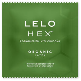 LELO HEX™ Organic: Preservativi in Lattice Bio, L-Arginina per Erezioni, Massima Sicurezza